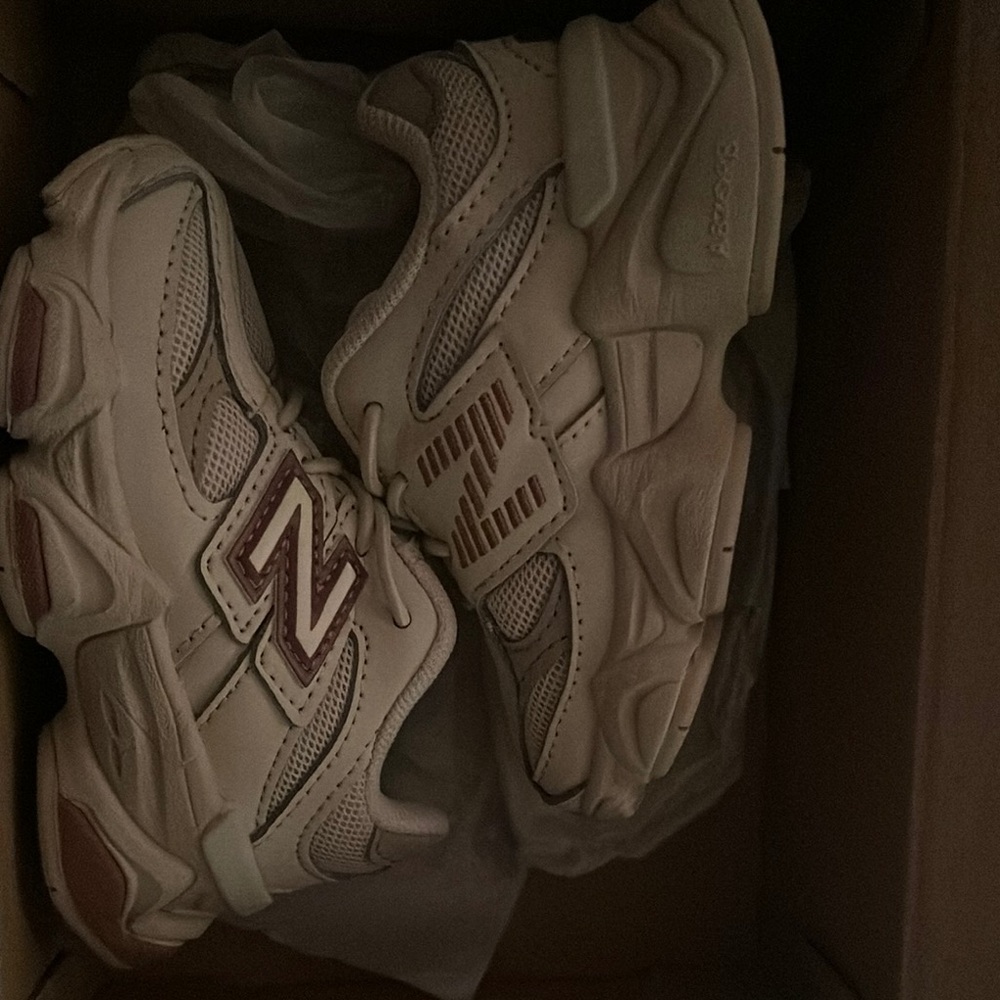 New Balance Cream Sneakers